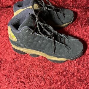 Nike Men's Black and Tan Sneakers